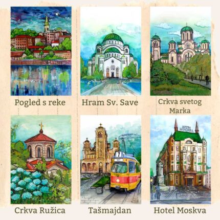 ilustracije beograda